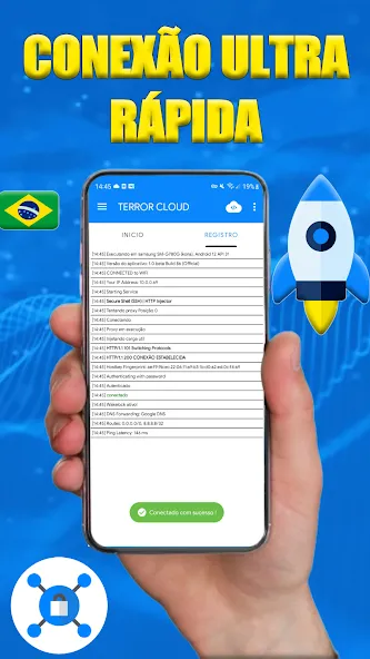 Скачать TERROR CLOUD - (INTERNET VPN] на телефон — Быстрый vpn и безопасный интернет — скриншот 3