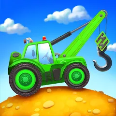 Взломанная Build a House: Building Trucks на Андроид — Безлимитные деньги и все машины