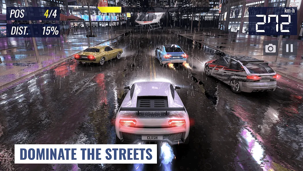 Взлом Racing Clash — Безлимитные деньги и топливо — скриншот 2