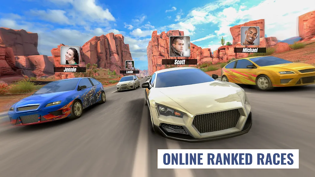 Взлом Racing Clash — Безлимитные деньги и топливо — скриншот 5