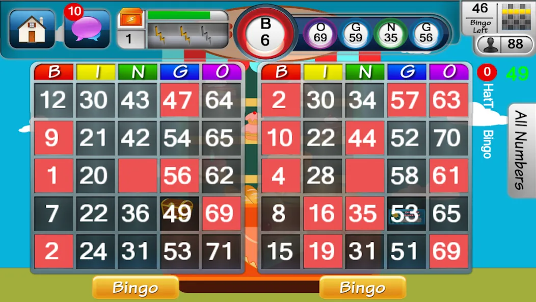Скачать Bingo Game с модом — Безлимитные монеты и бонусы — скриншот 1