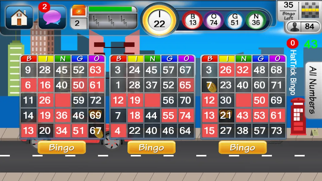 Скачать Bingo Game с модом — Безлимитные монеты и бонусы — скриншот 3