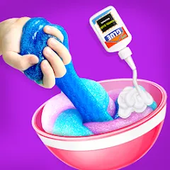 Make Fluffy Slime Maker Game Mod APK Без рекламы и все слаймы открыты — Скачать на Андроид