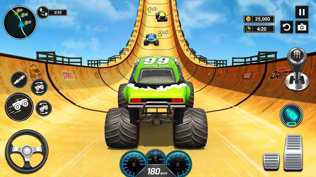 Скачать взлом Monster Truck Games- Car Games на Андроид — Безлимитные деньги и все машины — скриншот 1 Скачать взлом Monster Truck Games- Car Games на Андроид — Безлимитные деньги и все машины — скриншот 1