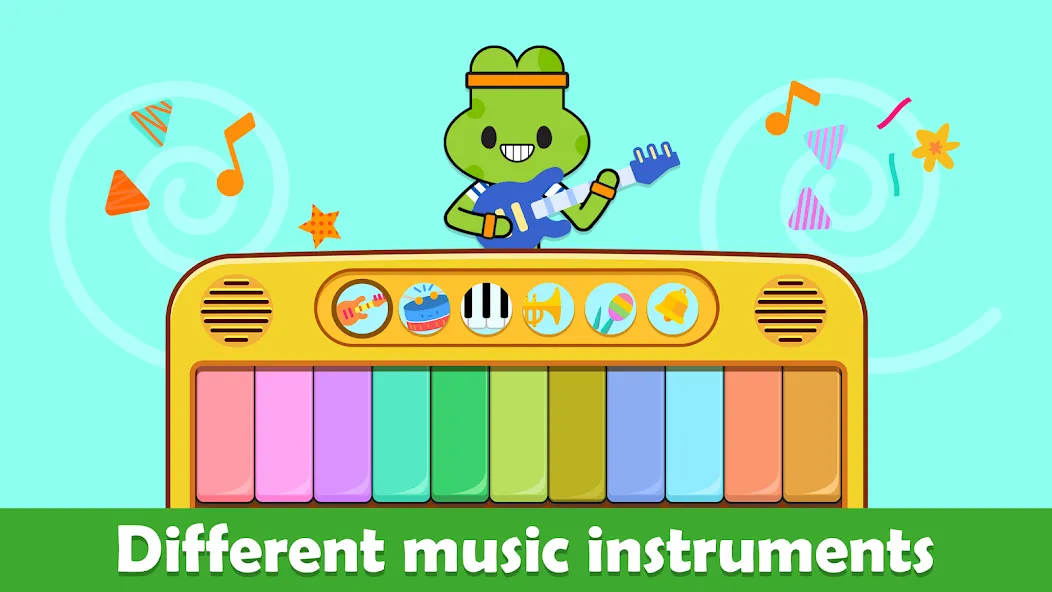 Скачать Baby Piano Kids Music Games — Последняя версия (Разблокирована вся детская музыка) — скриншот 3