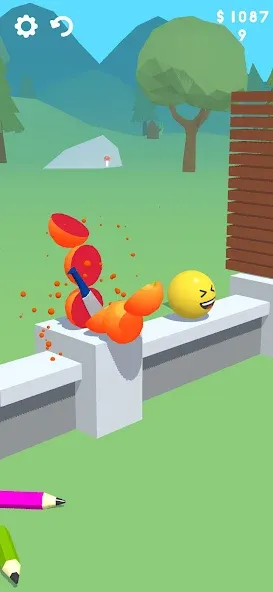 Скачать Slice It All! (Мод: Без рекламы и все уровни открыты) на Андроид — скриншот 5