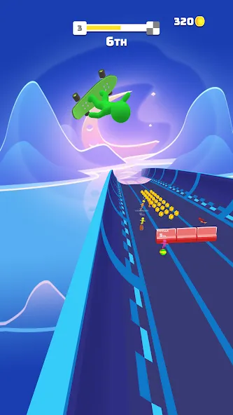 Скачать Turbo Stars - Rival Racing (Мод: Безлимитные монеты и все машины) на Андроид — скриншот 1
