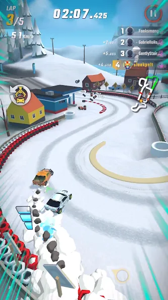 Скачать Rally Clash - Car Racing Game — Последняя версия (Безлимитные деньги и все машины открыты) — скриншот 2