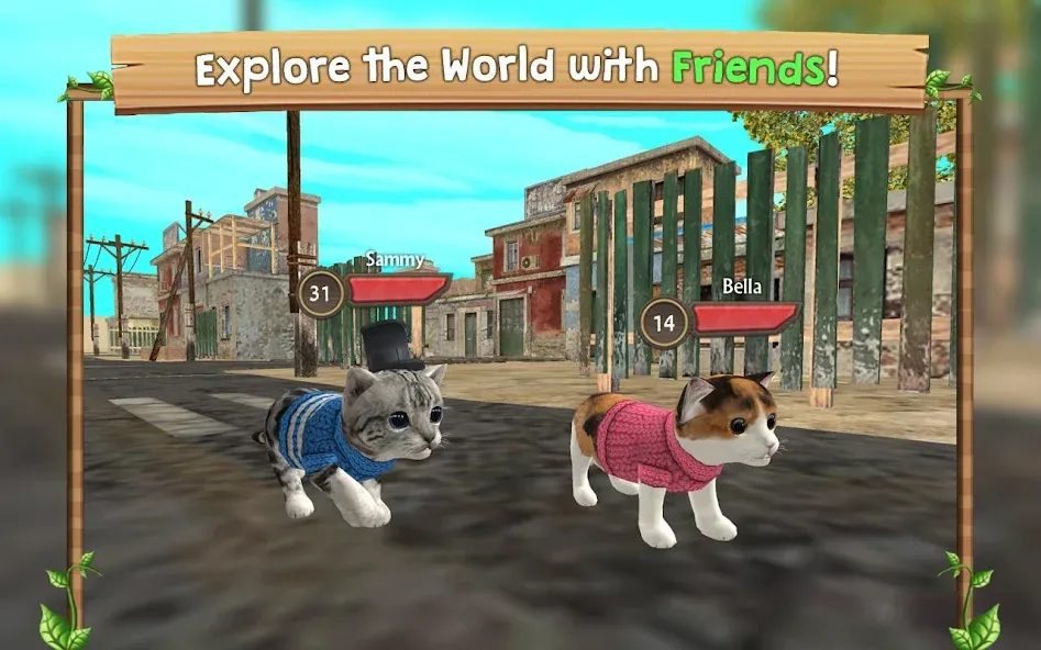 Скачать Cat Sim Online: Play with Cats на Андроид — Безлимитные монеты и все коты открыты — скриншот 4 Скачать Cat Sim Online: Play with Cats на Андроид — Безлимитные монеты и все коты открыты — скриншот 4