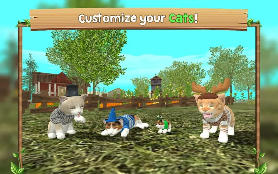 Скачать Cat Sim Online: Play with Cats на Андроид — Безлимитные монеты и все коты открыты — скриншот 5 Скачать Cat Sim Online: Play with Cats на Андроид — Безлимитные монеты и все коты открыты — скриншот 5