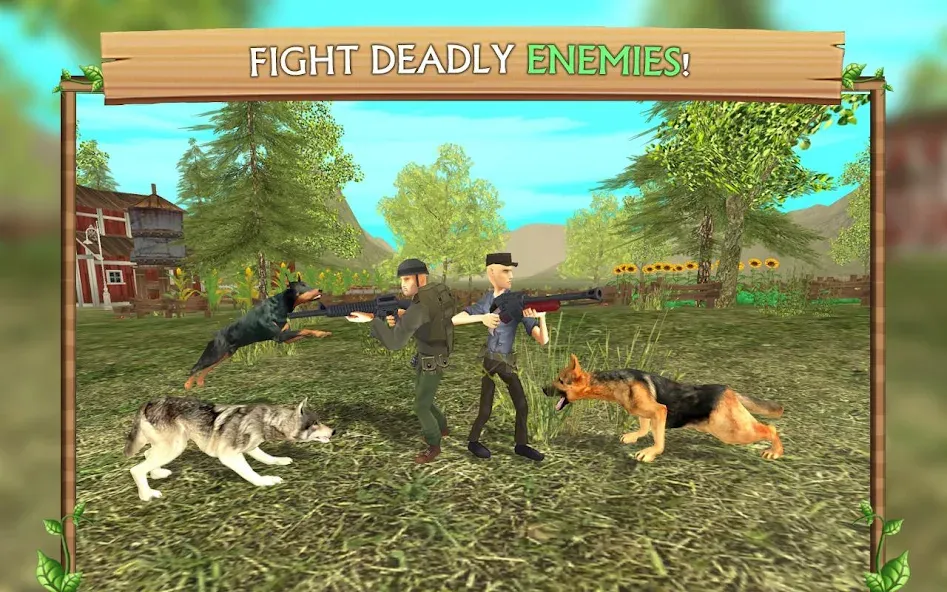 Скачать Dog Sim Online: Raise a Family на телефон — Безлимитные деньги и все породы — скриншот 5 Скачать Dog Sim Online: Raise a Family на телефон — Безлимитные деньги и все породы — скриншот 5