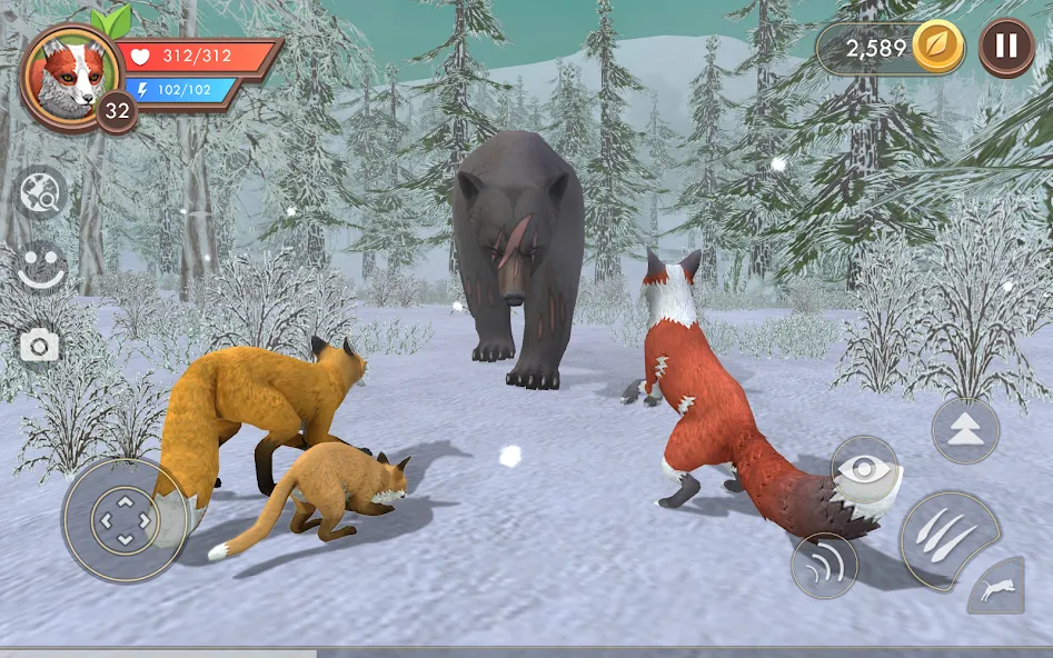 WildCraft: Animal Sim Online MOD — Безлимитные монеты и открытые скины на Андроид — скриншот 3