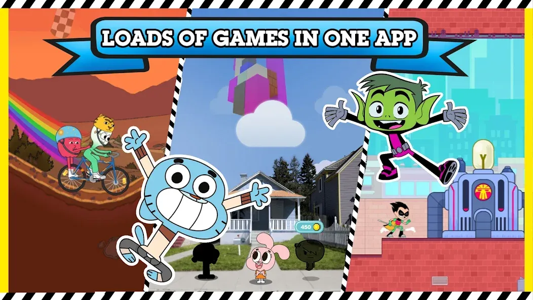 Cartoon Network GameBox на Андроид — Мод Безлимитные монеты и все игры открыты — скриншот 2