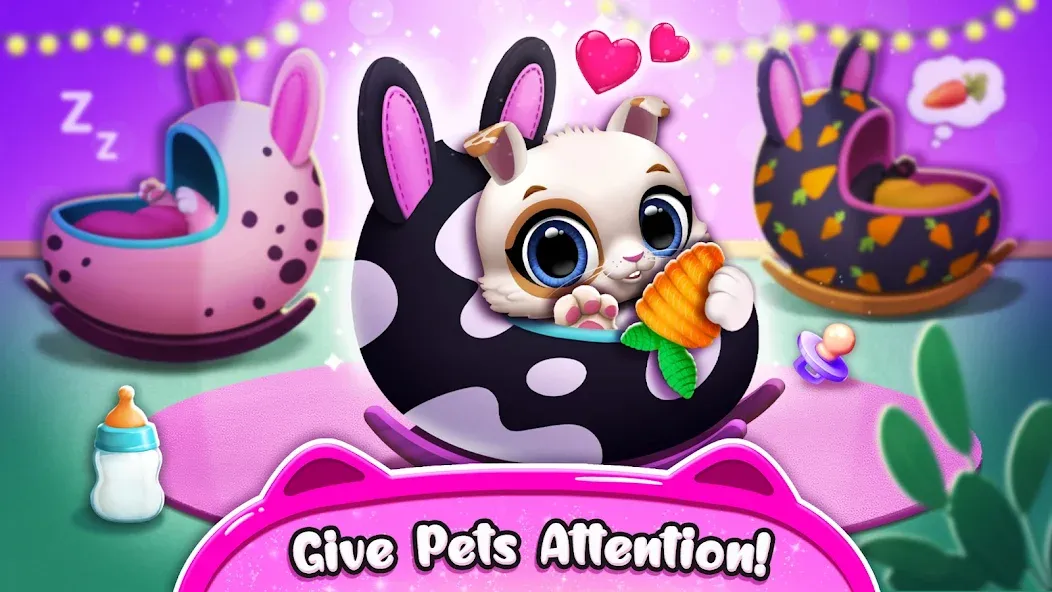 Скачать Floof - My Pet House на Android — Безлимитные монеты и все питомцы — скриншот 3