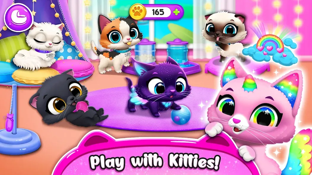 Скачать Floof - My Pet House на Android — Безлимитные монеты и все питомцы — скриншот 5