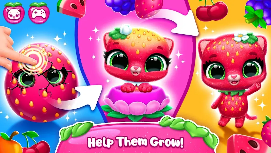 Скачать Fruitsies - Pet Friends (Мод: Безлимитные монеты и все питомцы) на Андроид — скриншот 5