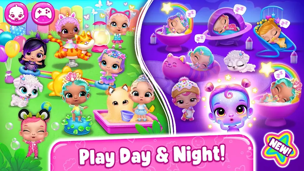 Скачать Giggle Babies - Toddler Care на Android — Безлимитные монеты и все малыши открыты — скриншот 5