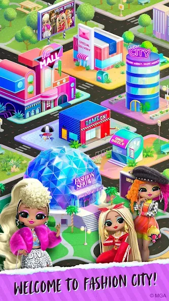 LOL Surprise! OMG Fashion Club — Мод: Разблокированы все наряды и аксессуары — скриншот 4
