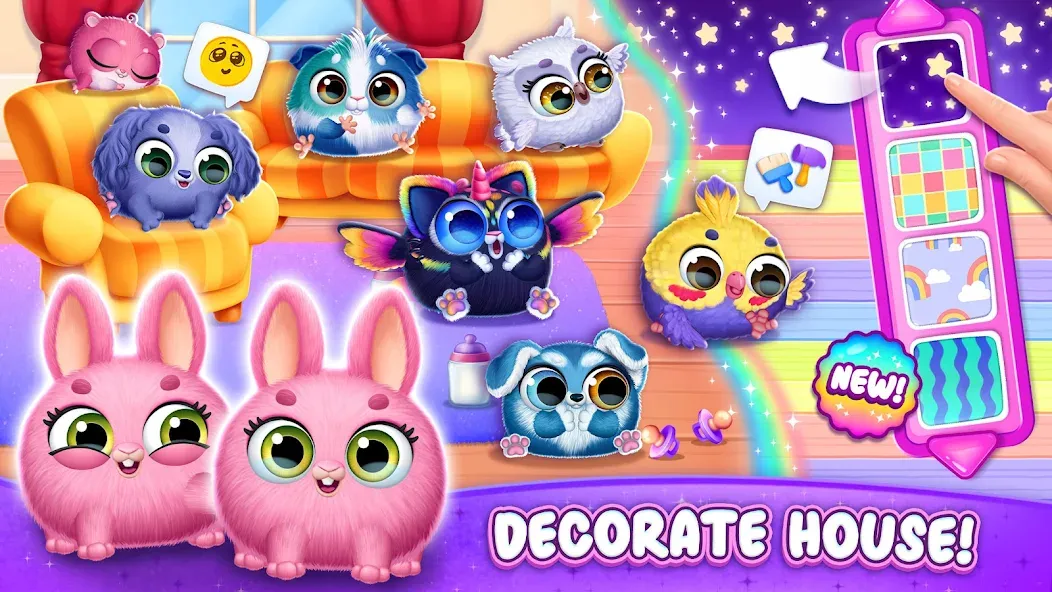 Скачать Smolsies 2 - Cute Pet Stories — Милые питомцы и безлимитные ресурсы — скриншот 3