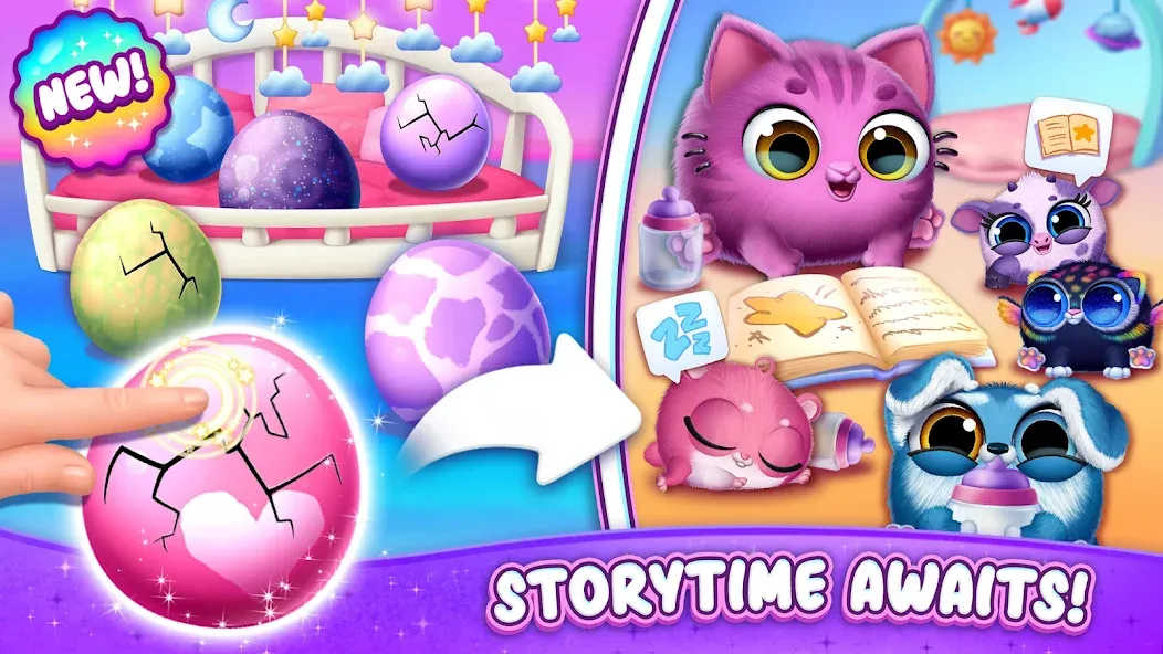 Скачать Smolsies 2 - Cute Pet Stories — Милые питомцы и безлимитные ресурсы — скриншот 4