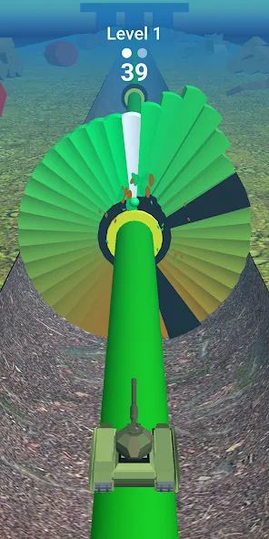 Advanced Color Shooter — Мод: Много оружия и усиленная броня — скриншот 2