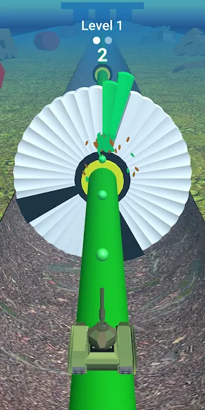 Advanced Color Shooter — Мод: Много оружия и усиленная броня — скриншот 5