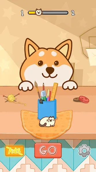 Скачать Hide And Seek: Cute Cat Escape на Android — Милые котики и лёгкий побег — скриншот 1