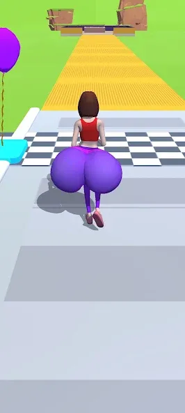Скачать Twerk Race 3D: Belly Body Run (Мод: Безлимитные деньги и алмазы) на Андроид — скриншот 5