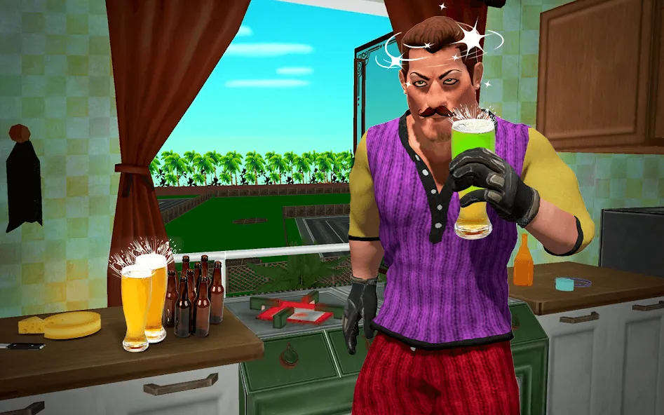 Scary Neighbor Strange Teacher Mod APK Безлимитные деньги и открыты все уровни — Скачать на Андроид — скриншот 3
