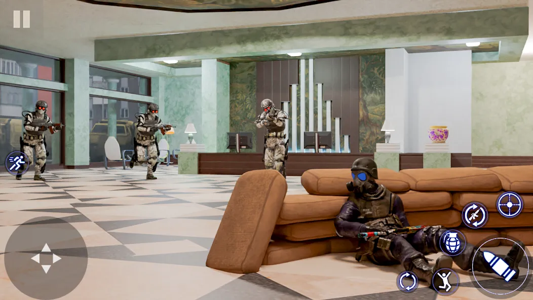 Взлом Modern Commando FPS Army Games — Безлимитные деньги и оружие — скриншот 2 Взлом Modern Commando FPS Army Games — Безлимитные деньги и оружие — скриншот 2