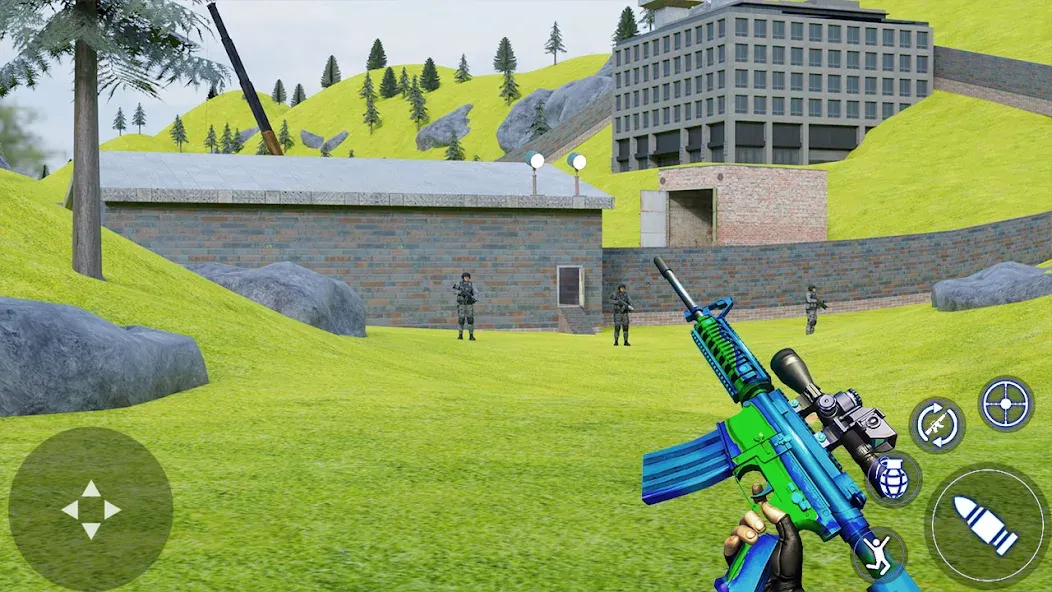 Взлом Modern Commando FPS Army Games — Безлимитные деньги и оружие — скриншот 5 Взлом Modern Commando FPS Army Games — Безлимитные деньги и оружие — скриншот 5