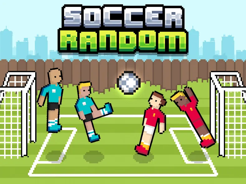 Soccer Random MOD — Разблокированы все команды и режимы на Андроид — скриншот 1