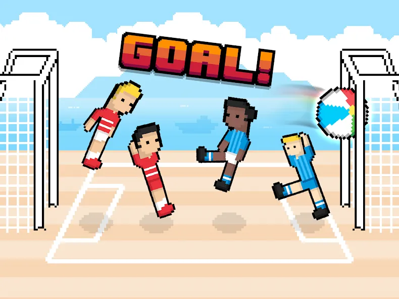 Soccer Random MOD — Разблокированы все команды и режимы на Андроид — скриншот 2
