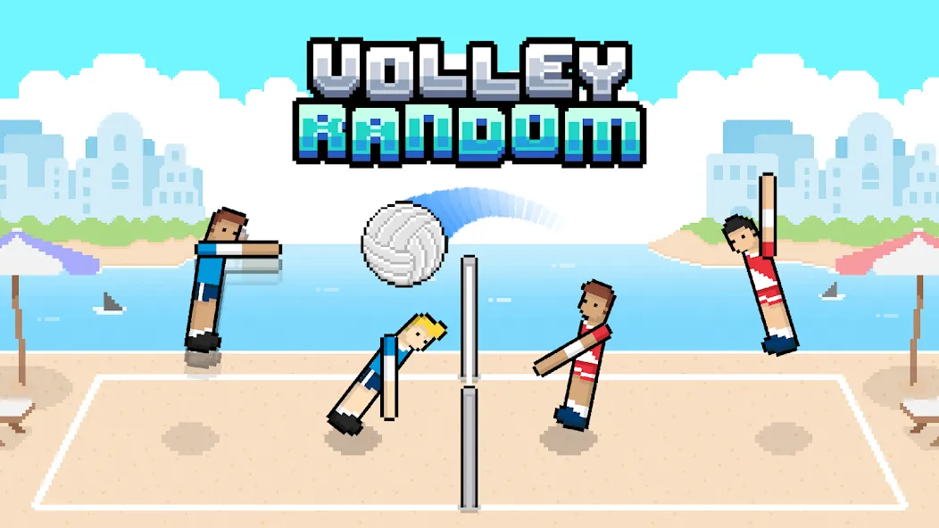 Скачать Volley Random на Android — Разблокированы все мячи и режимы — скриншот 1