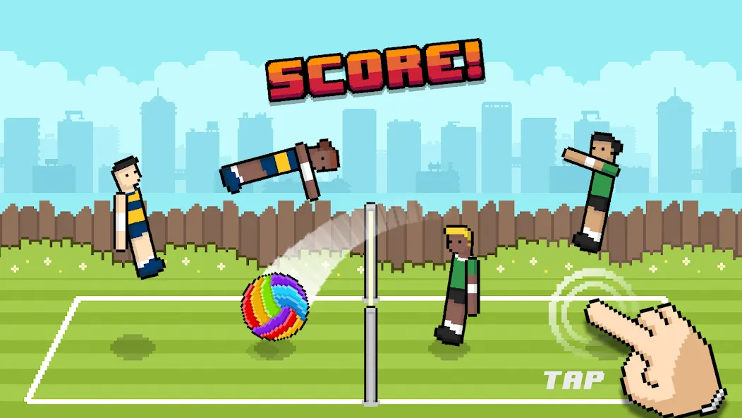 Скачать Volley Random на Android — Разблокированы все мячи и режимы — скриншот 2