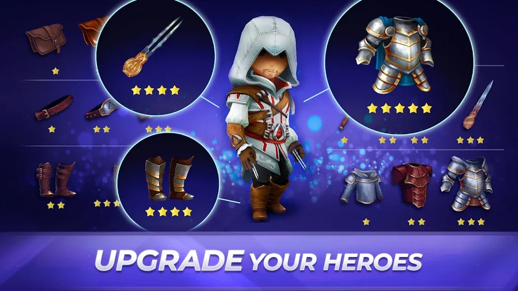 Скачать Assassin’s Creed Rebellion MOD APK — Безлимитные деньги и ресурсы — скриншот 4