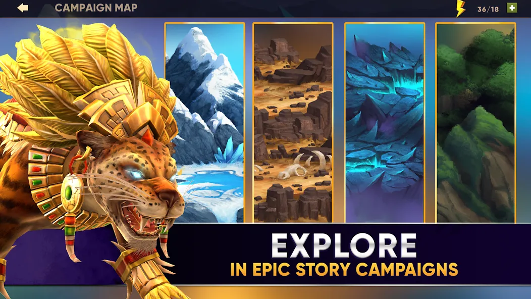 Скачать Clash of Beasts: Tower Defense на Андроид — Безлимитные ресурсы и усиленные башни — скриншот 5 Скачать Clash of Beasts: Tower Defense на Андроид — Безлимитные ресурсы и усиленные башни — скриншот 5