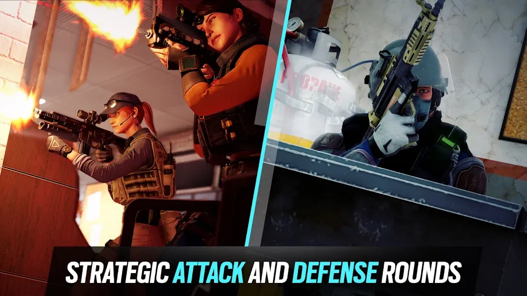 Rainbow Six Mobile на Андроид — Мод Безлимитные ресурсы и открытые агенты — скриншот 2