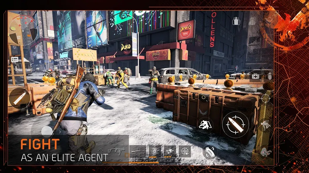 Скачать The Division Resurgence на Android — Безлимитные ресурсы и улучшенное снаряжение — скриншот 2