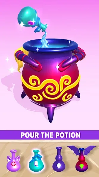 Mystical Mixing MOD — Безлимитные ресурсы и новые рецепты на Андроид — скриншот 2 Mystical Mixing MOD — Безлимитные ресурсы и новые рецепты на Андроид — скриншот 2