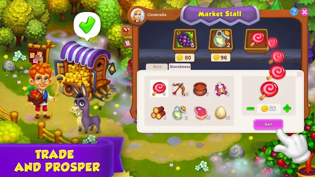 Скачать Royal Farm — Модификация Безлимитные монеты и ресурсы — скриншот 5