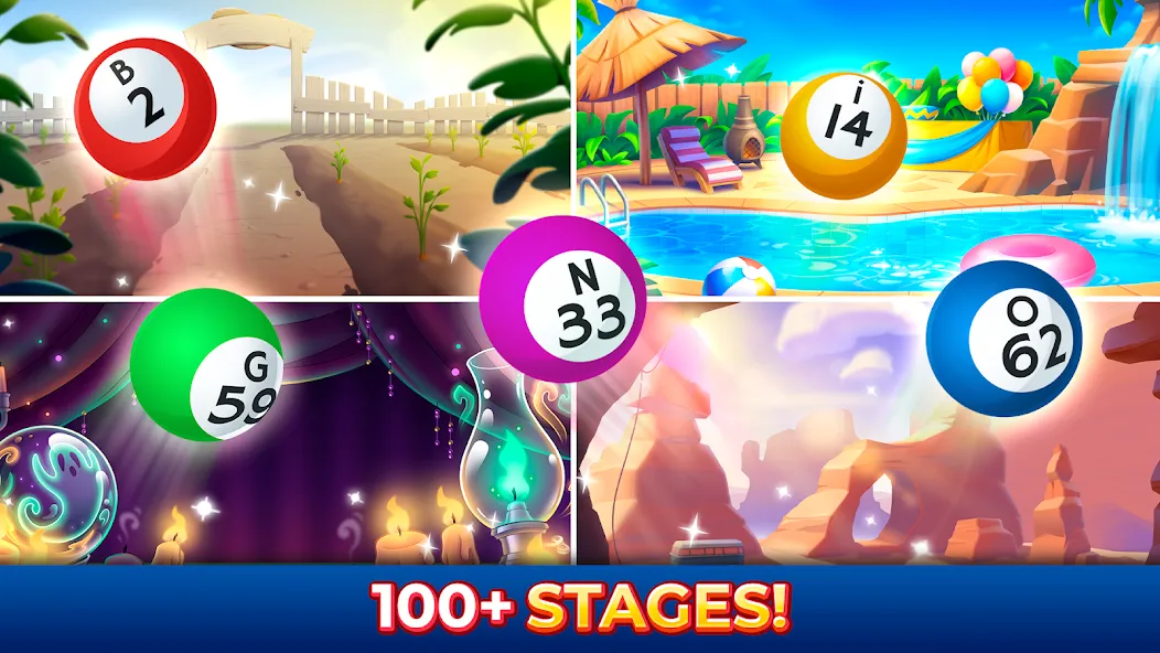 Скачать Bingo Pop: Play Live Online с модом — Безлимитные бустеры и монеты — скриншот 2 Скачать Bingo Pop: Play Live Online с модом — Безлимитные бустеры и монеты — скриншот 2