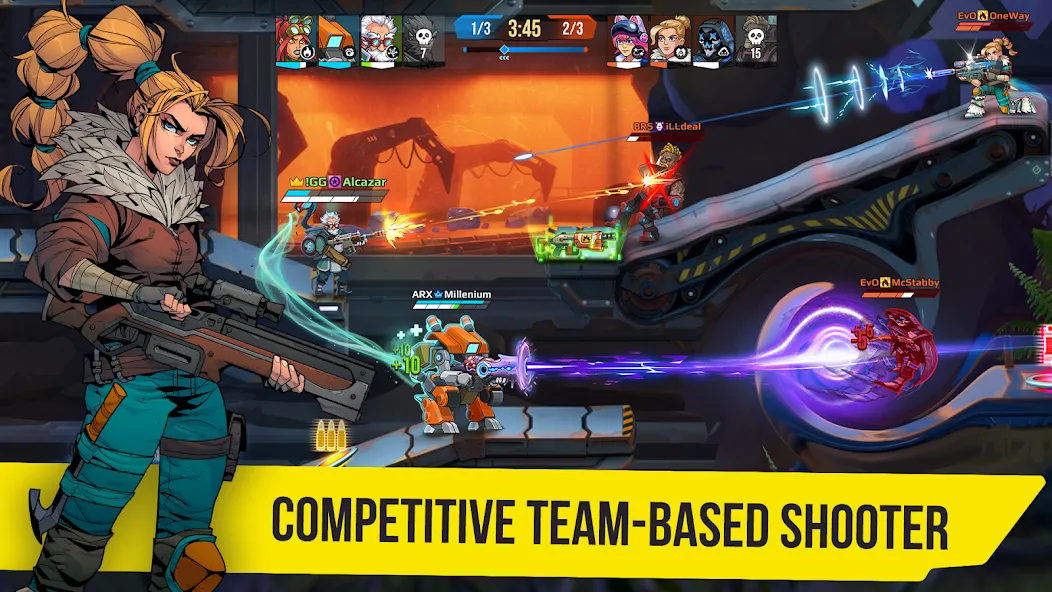 Скачать SquadBlast — Безлимитные ресурсы и улучшенное оружие — скриншот 1