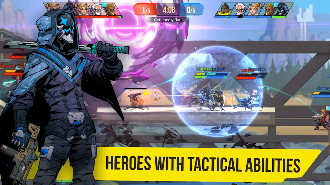 Скачать SquadBlast — Безлимитные ресурсы и улучшенное оружие — скриншот 4