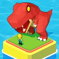 Dino Tycoon - 3D Building Game на Андроид — Мод Безлимитные деньги и быстрая стройка
