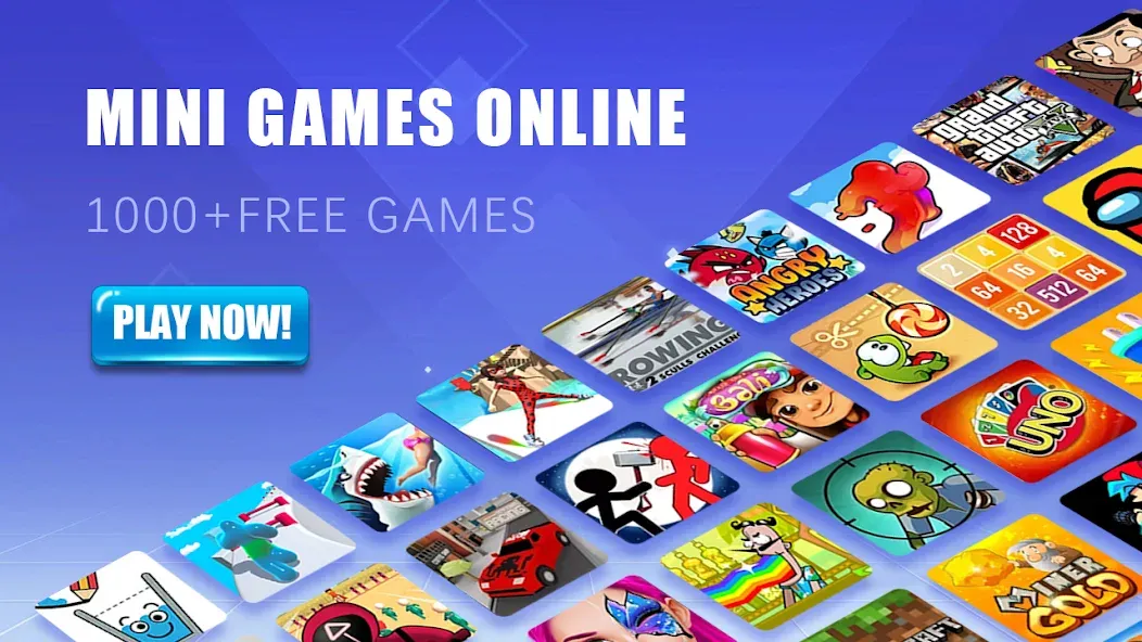 Скачать взлом Mini Games Online на Андроид — Без рекламы, открыты все мини-игры — скриншот 3