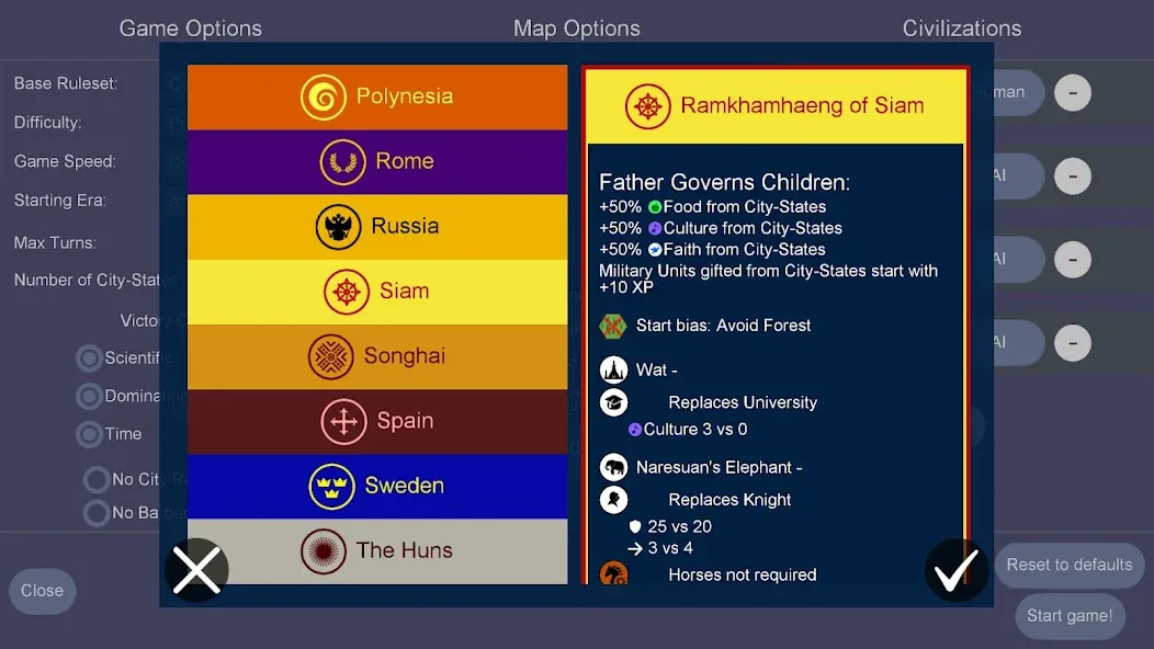 Скачать Unciv MOD APK — Безлимитные ресурсы и открыты все технологии — скриншот 5 Скачать Unciv MOD APK — Безлимитные ресурсы и открыты все технологии — скриншот 5