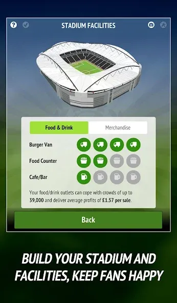 Скачать взломанную Football Chairman (Soccer] — Безлимитные деньги и премиум — скриншот 3