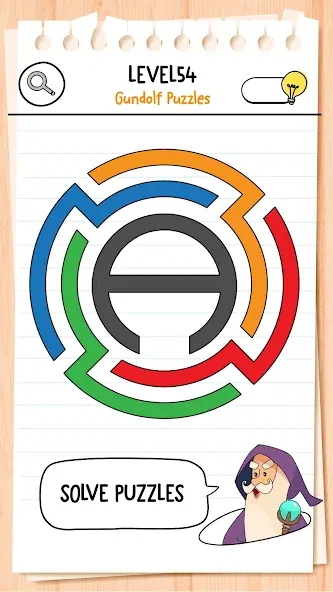 Brain Test 3: Tricky Quests — Мод: Безлимитные подсказки и все уровни — скриншот 4