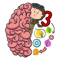 Brain Test 3: Tricky Quests — Мод: Безлимитные подсказки и все уровни